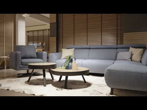 Hima - Fauteuil Tampico - Grijsblauw