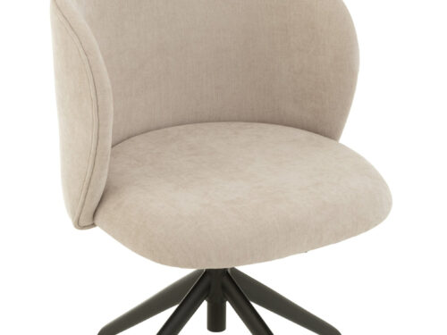 Draaistoel Avelenporto beige stof