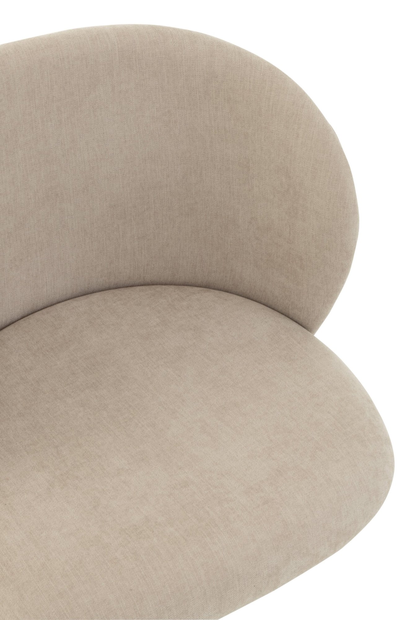 Draaistoel Avelenporto beige stof - Afbeelding 6