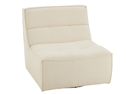 Fauteuil Dooltena beige metaal
