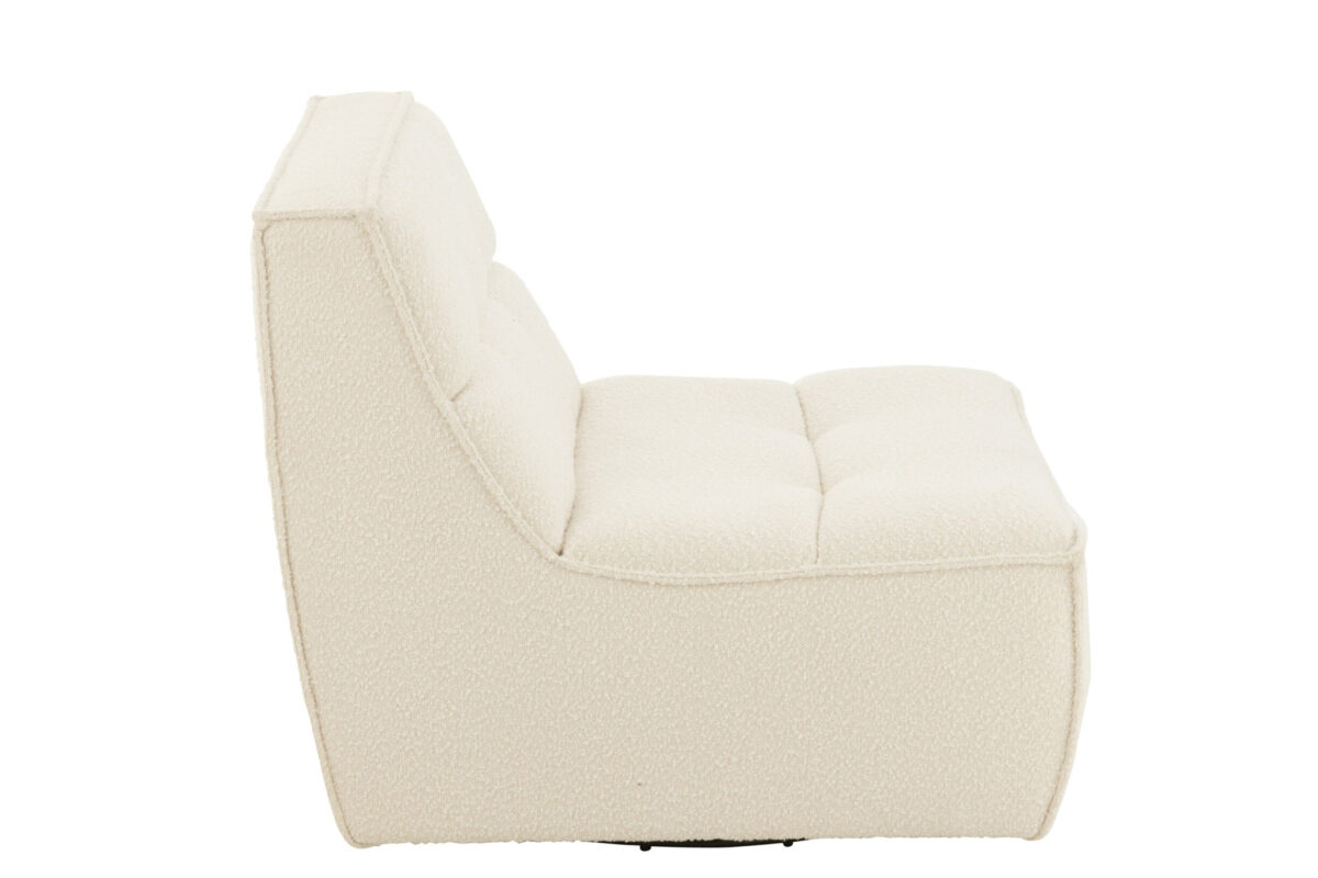 Fauteuil Dooltena beige metaal – foto 3