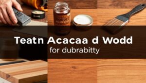 acaciahout behandelen