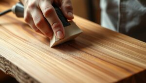 acaciahout lichter maken