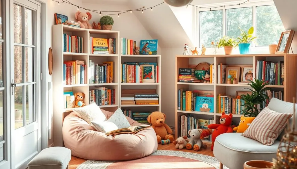 inspirerende kinder leeshoek