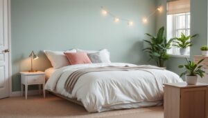 kleurenpalet in de slaapkamer