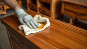 meubelolie voor acaciahout