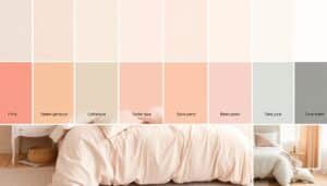 diverse kleuren in een slaapkamer