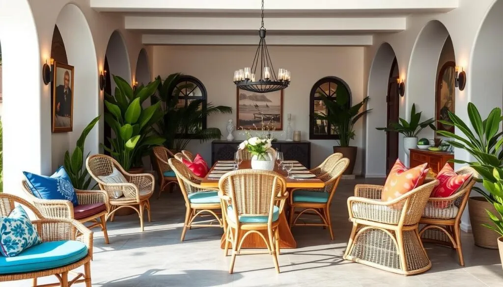 eetkamerstoelen Ibiza stijl