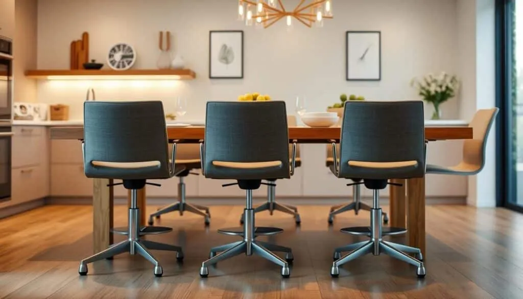 eetkamerstoelen in hoogte verstelbaar
