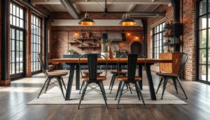 eetkamerstoelen industrieel