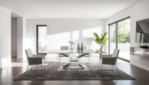 glazen eettafels voordelen