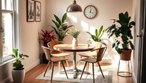 ideale eettafel grootte