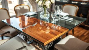 materialen voor eettafels