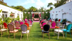 stoelen bij een zakelijke bijeenkomst