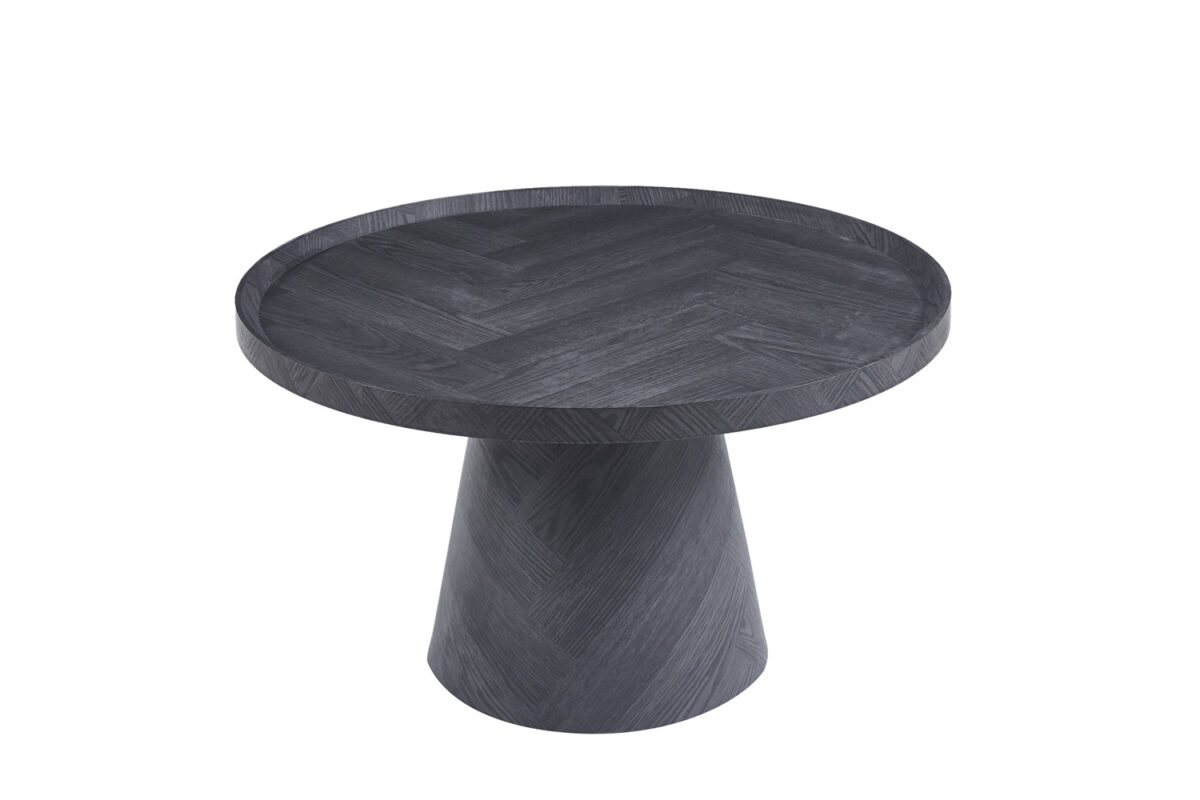 Salontafel Vilnius Rond 80 cm donkergrijs Scandinavisch – foto 4