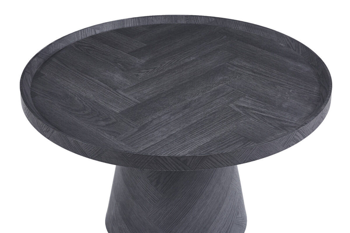 Salontafel Vilnius Rond 80 cm donkergrijs Scandinavisch – foto 5