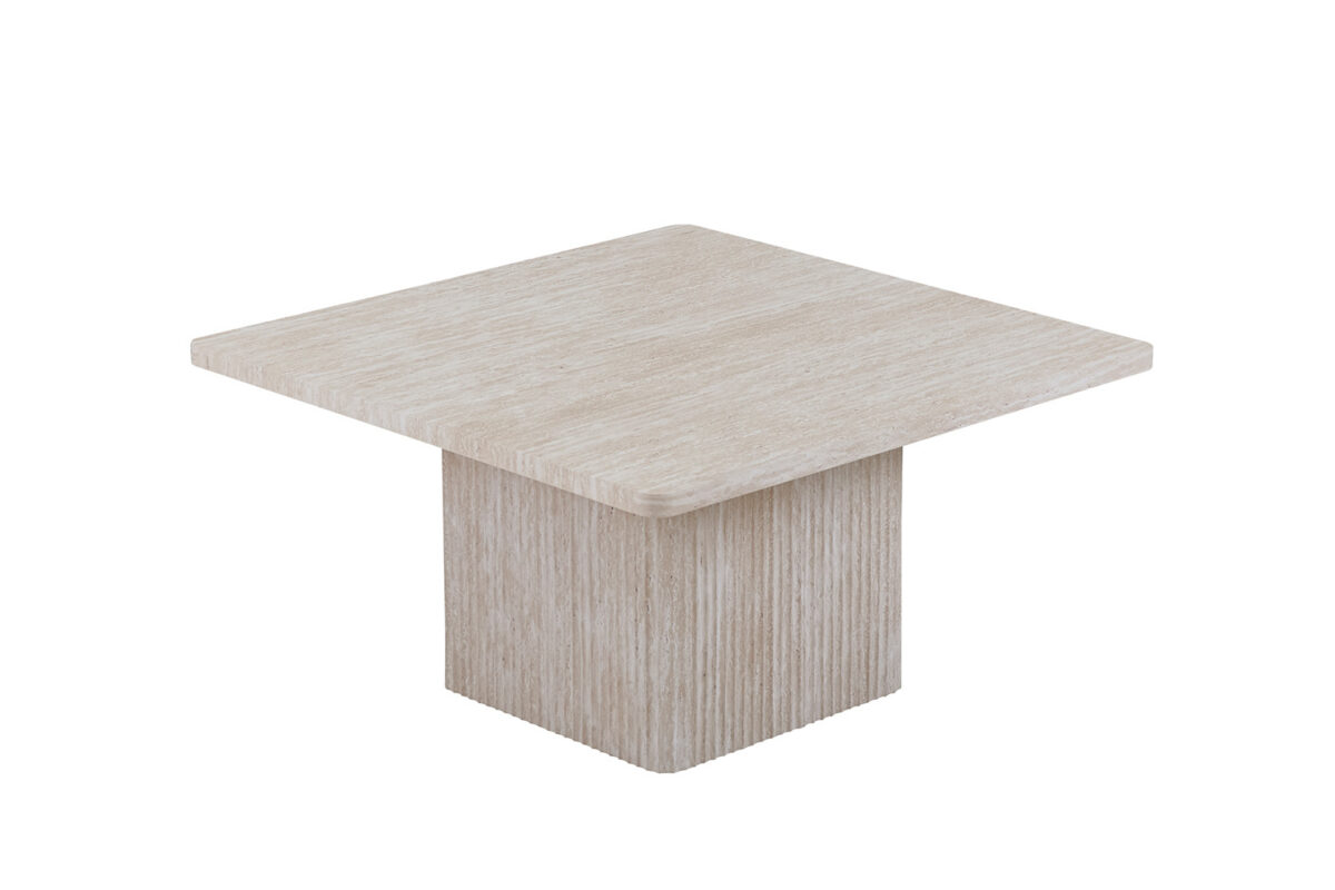 Salontafels Rimini Set van 2 travertinlook beige Japandi – foto 6