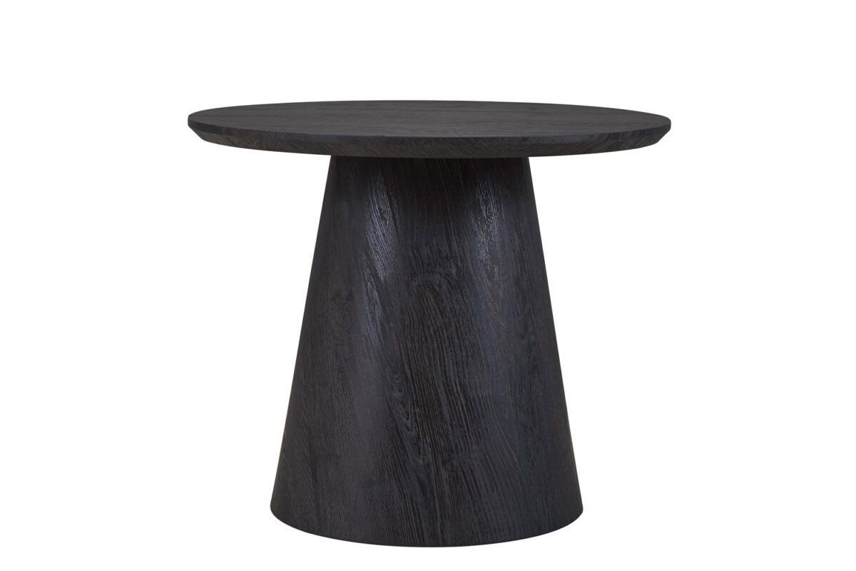 Bijzettafel Delft Rond 60 cm donkerbruin Scandinavisch – foto 4