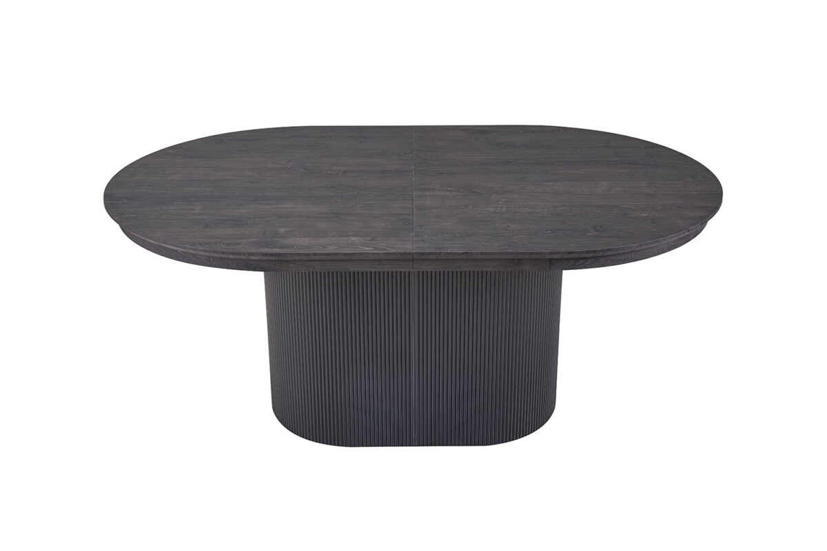 Uitschuifbare eettafel Mykonos Ovaal 180-220 cm donkerbruin – foto 6