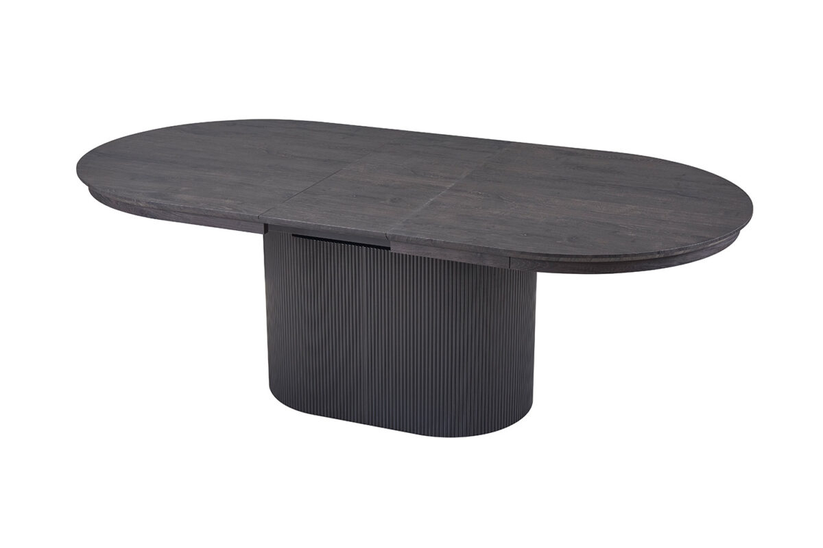 Uitschuifbare eettafel Mykonos Ovaal 180-220 cm donkerbruin – foto 9