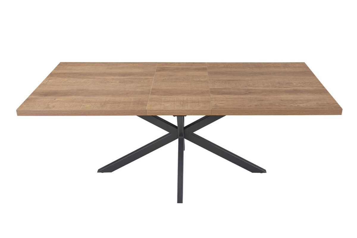 Uitschuifbare eettafel Santorini 160-200 cm donkerbruin – foto 8