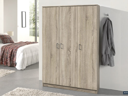 Opbergkast Breda 3-deurs 120 cm Sonoma eiken Landelijk