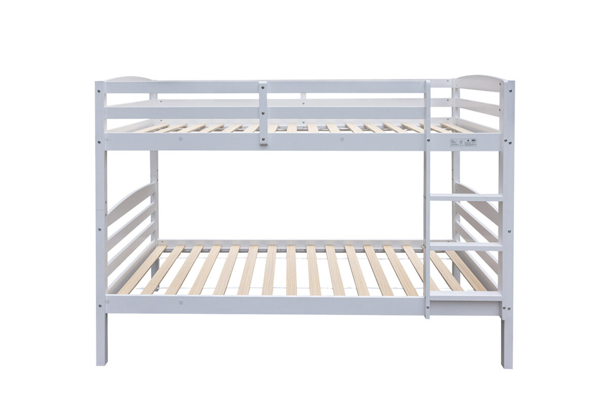 Stapelbed Kopenhagen 90x200 splitsbaar wit Scandinavisch – foto 2