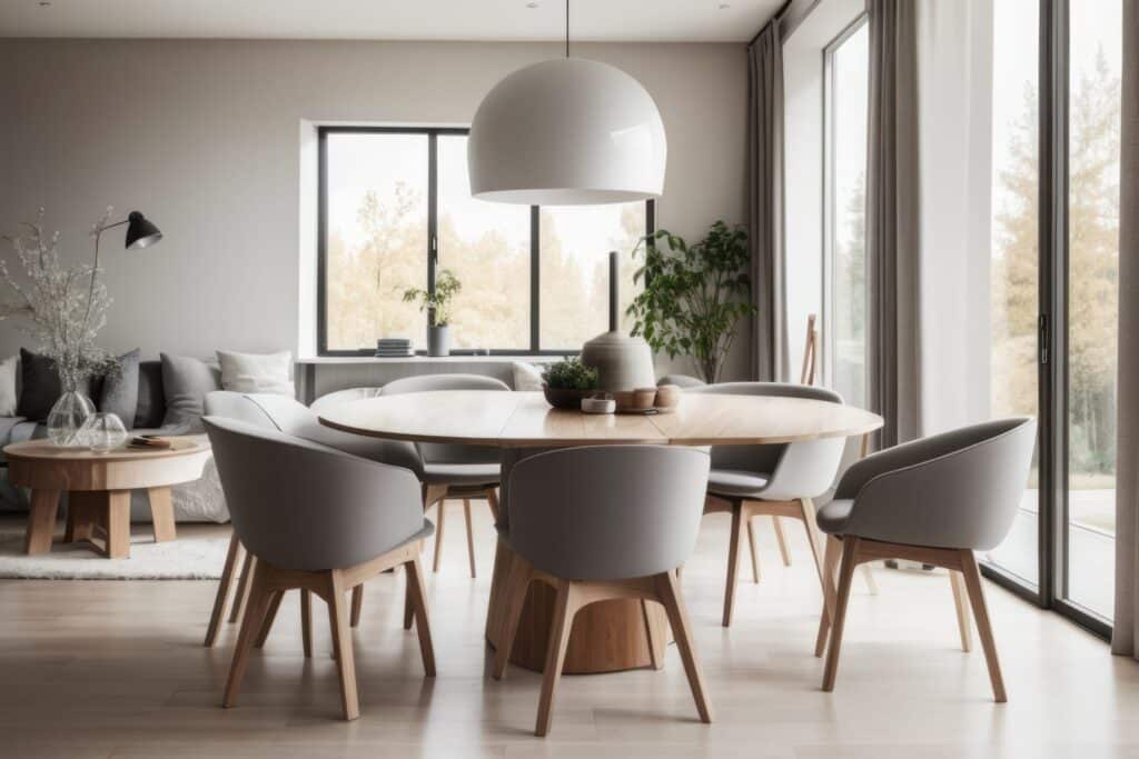 Eettafel rond 100 cm