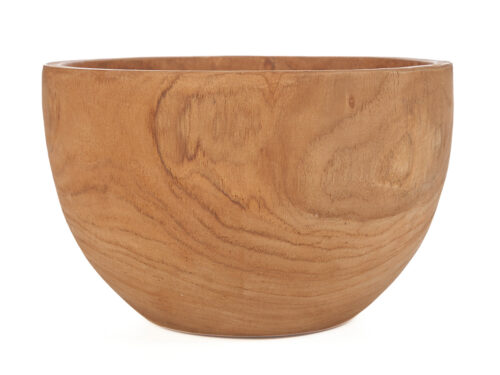 Schaal Schaal Kom naturel hout teak