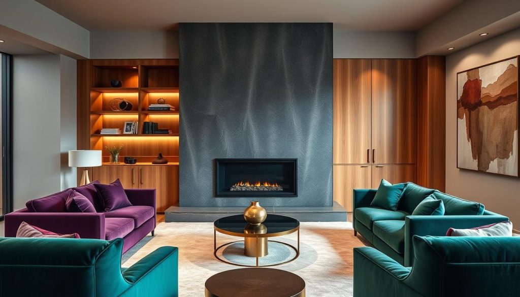 Kleuren en materialen in interieur