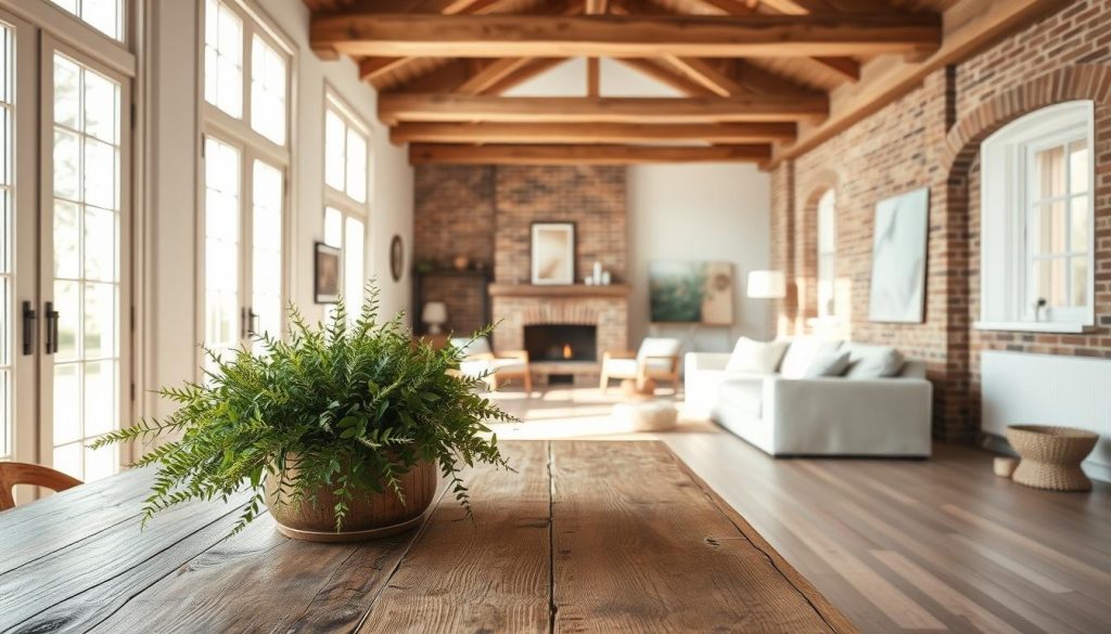 Natuurlijke materialen in interieur