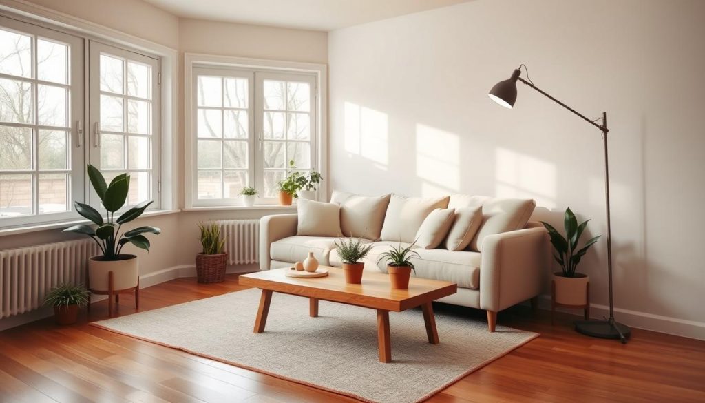 kleine woonkamer