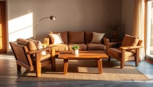 mangohouten meubelset