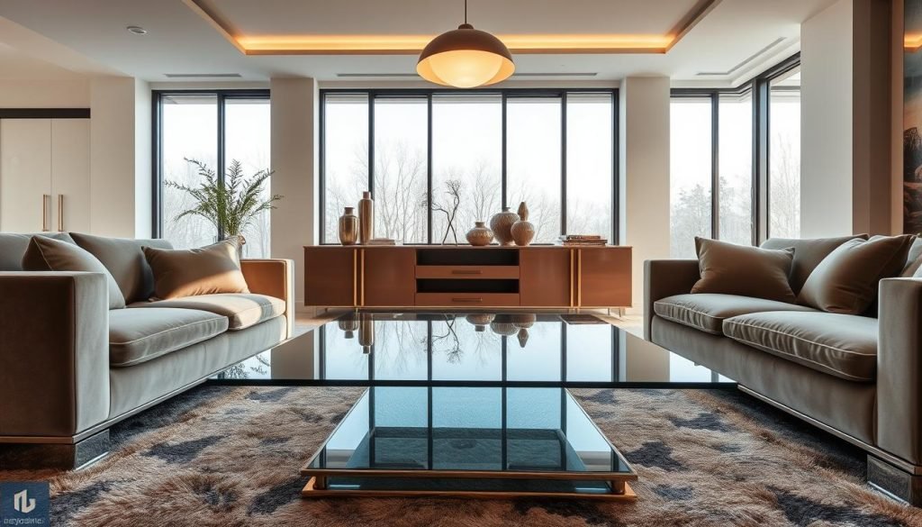 materialen in modern interieur