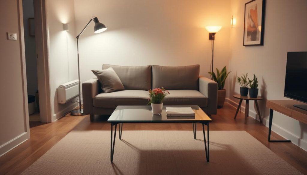 salontafel in compacte ruimte