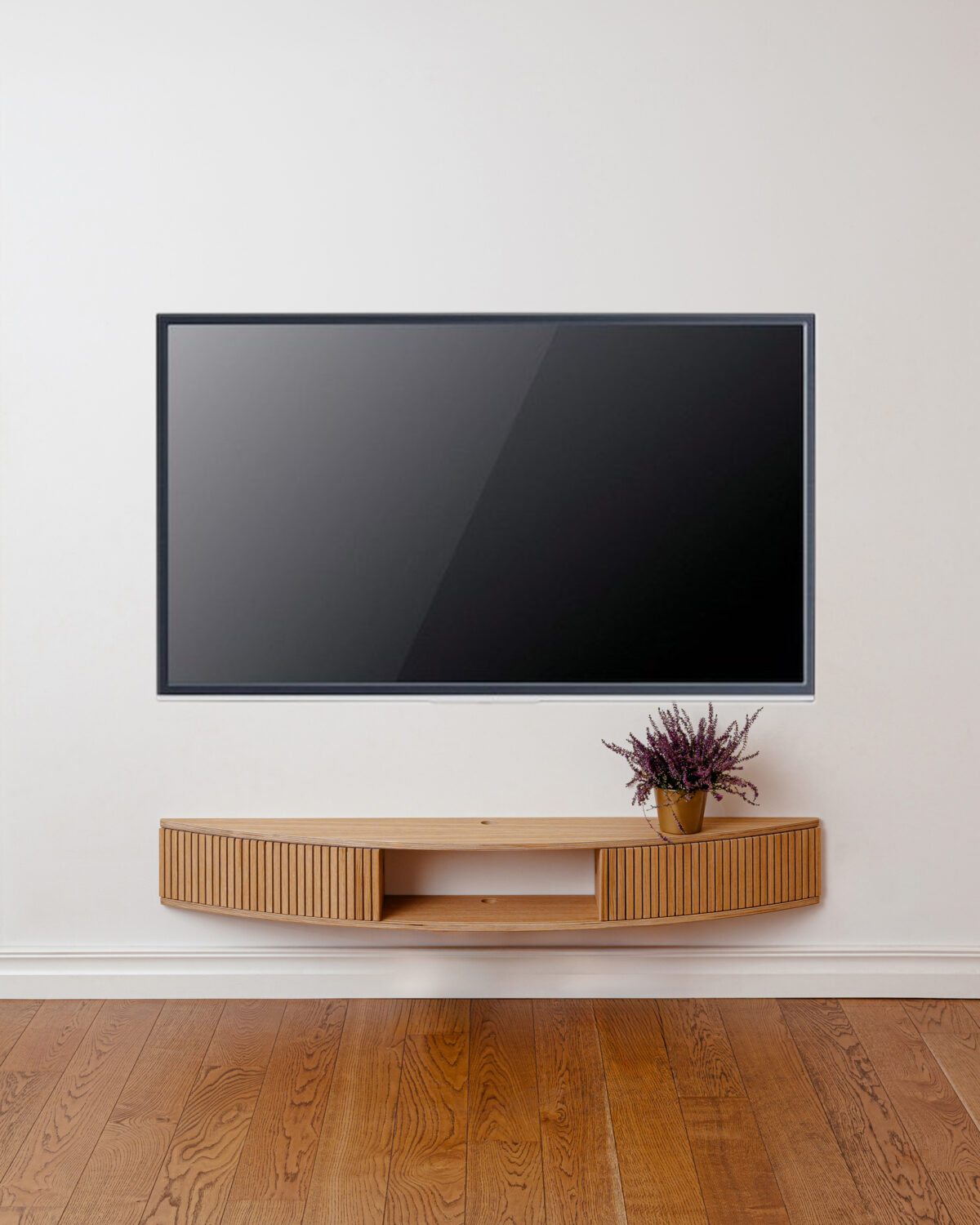 Tv-meubel Virdol Grijs 150 cm
