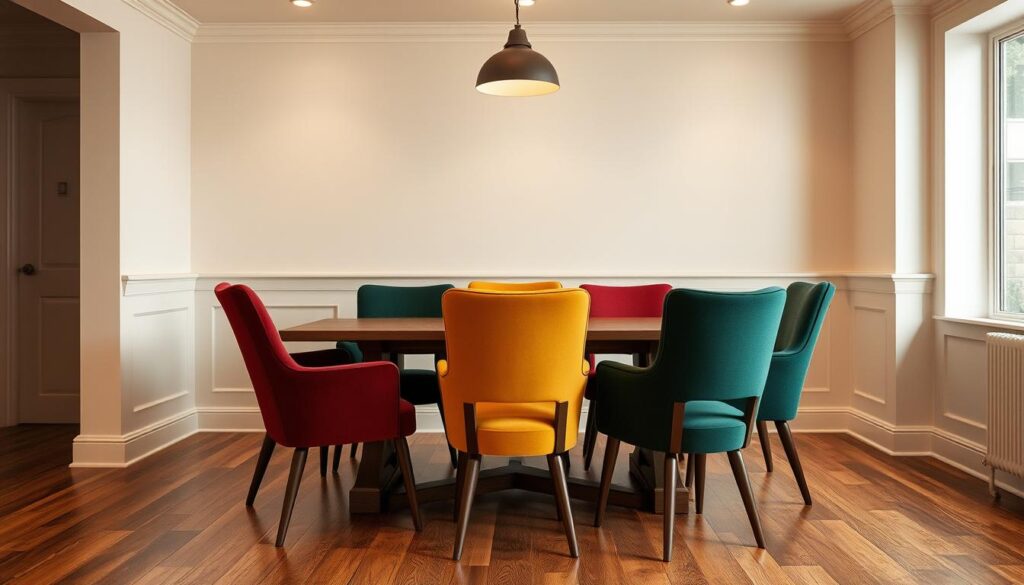 gekleurde eetkamerstoelen kopen
