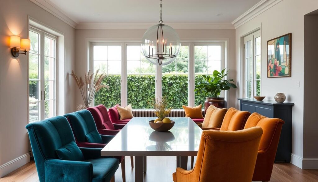 kleurencombinaties eetkamer