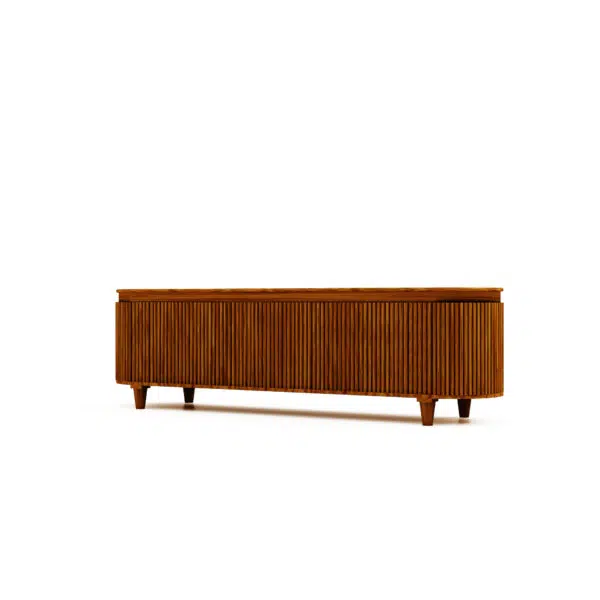 HSM Collection-Tv Meubel Tide 5 Deur-190x45x55-Bruin-Mango