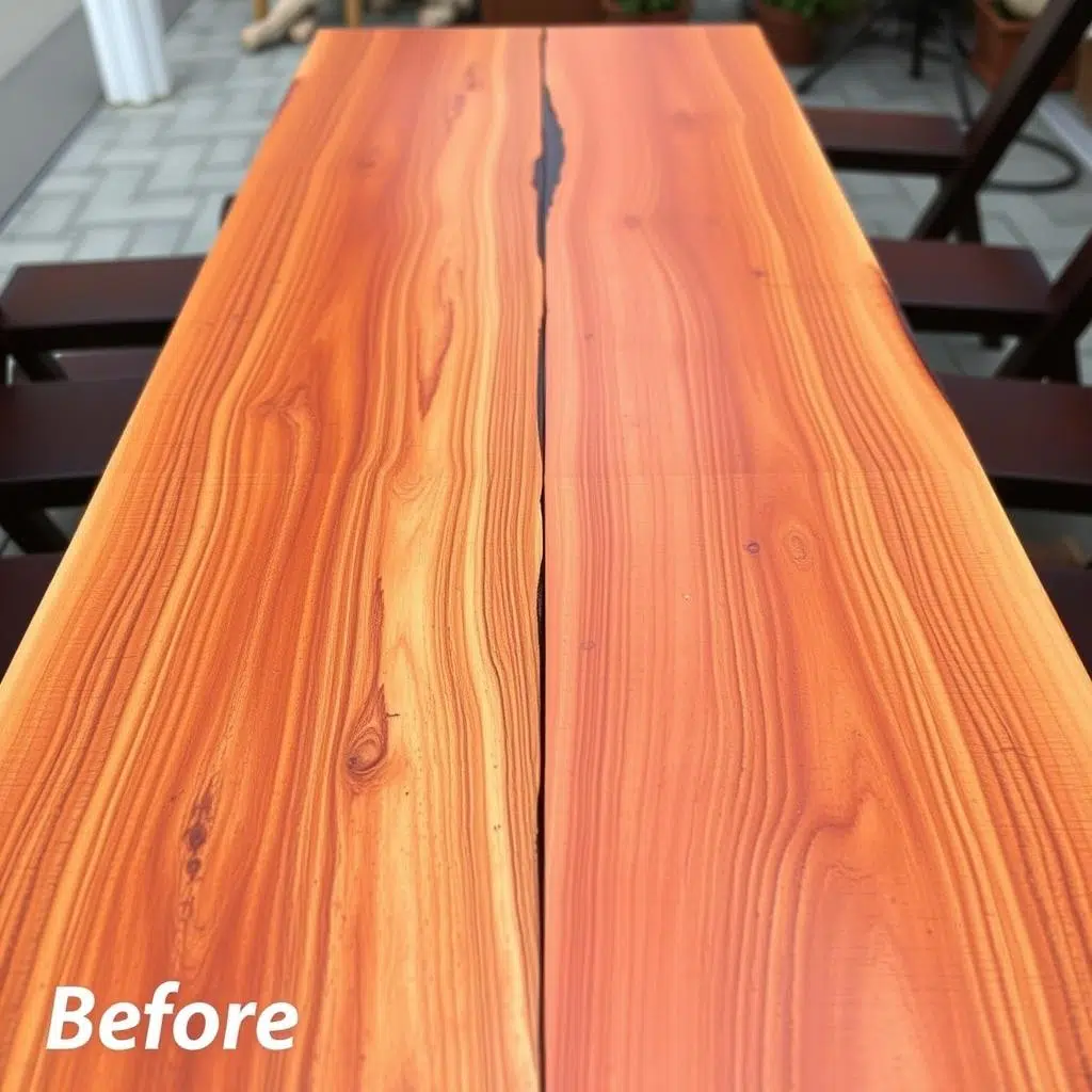 Acaciahouten tuintafel behandelen voor buitengebruik Acaciahouten tuintafel behandelen voor buitengebruik