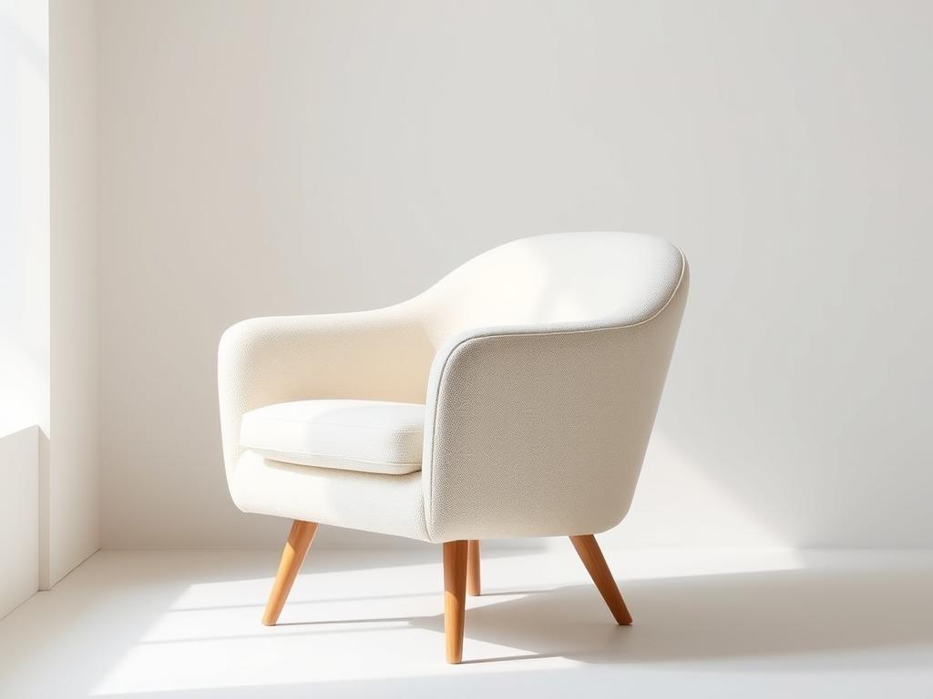 Bouclé fauteuil van het Nederlandse merk Zuiver Bouclé fauteuil van het Nederlandse merk Zuiver