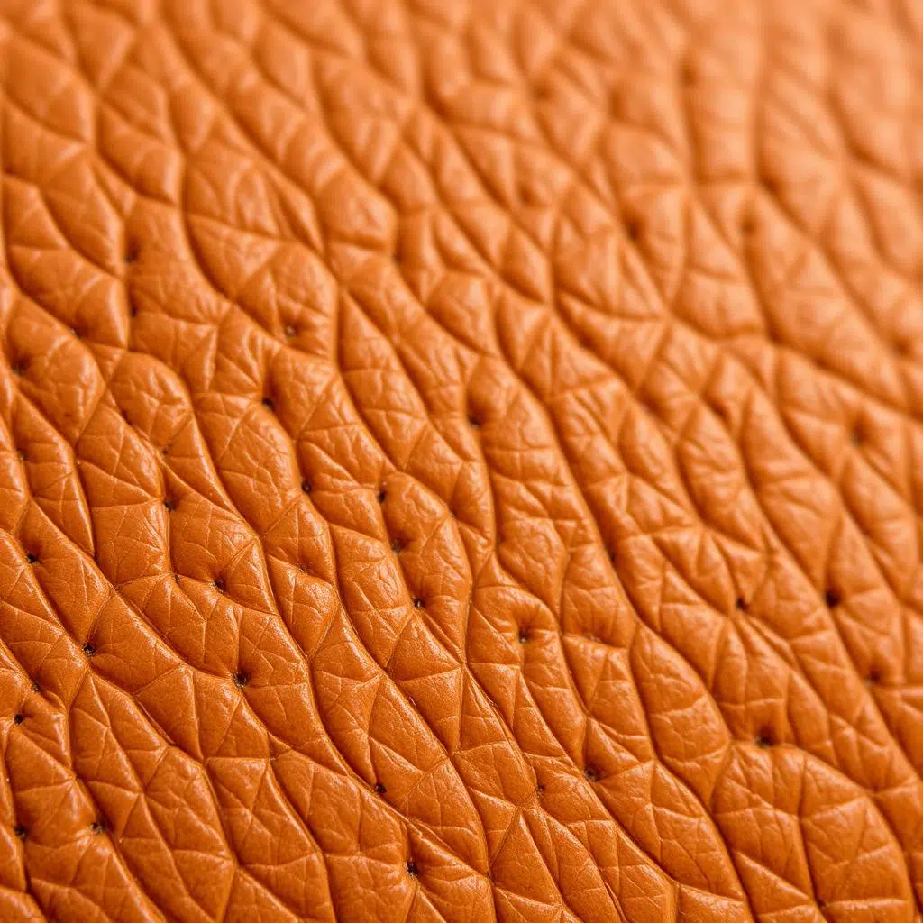 Close-up van aniline leer textuur Close-up van aniline leer textuur