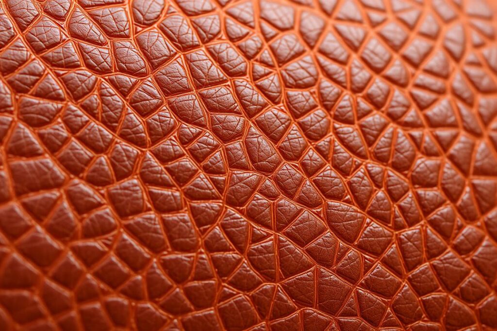 Close-up van de textuur en nerf van kwaliteitsleer voor een echte leren stoel Close-up van de textuur en nerf van kwaliteitsleer voor een echte leren stoel