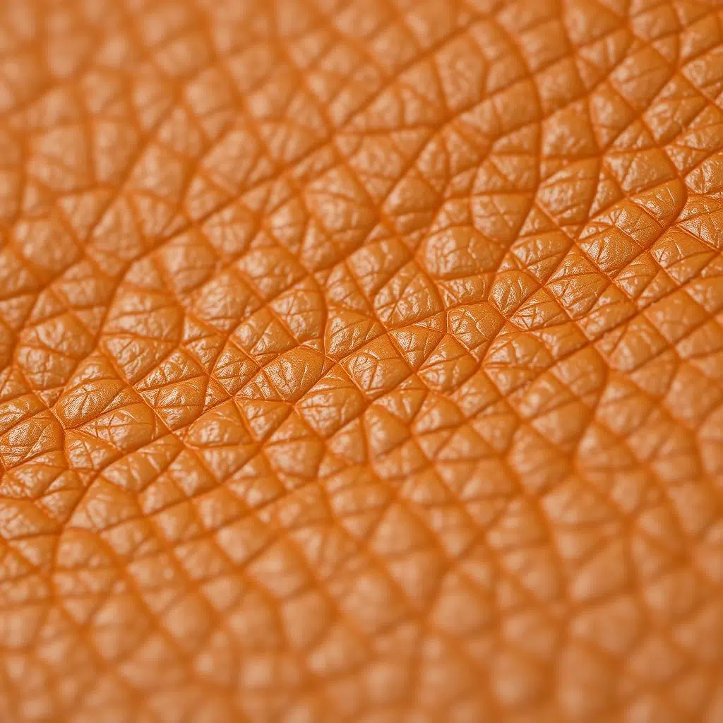 Close-up van semi-aniline leer textuur Close-up van semi-aniline leer textuur