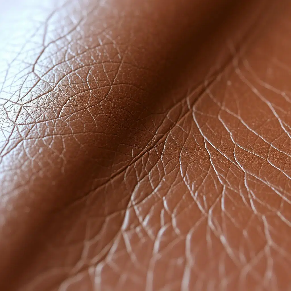 Close-up van semi-anilineleer textuur Close-up van semi-anilineleer textuur