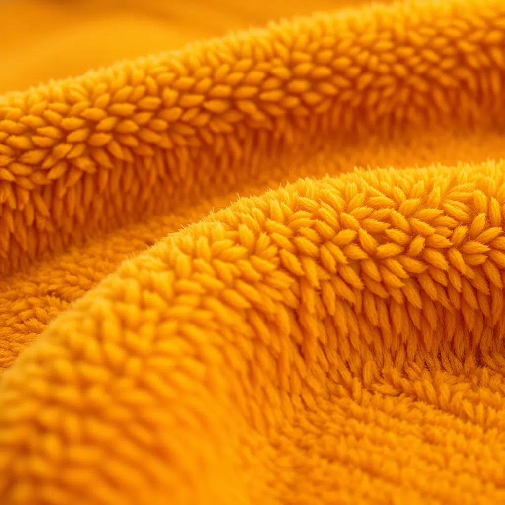 Close-up van velours stof met zichtbare textuur Close-up van velours stof met zichtbare textuur