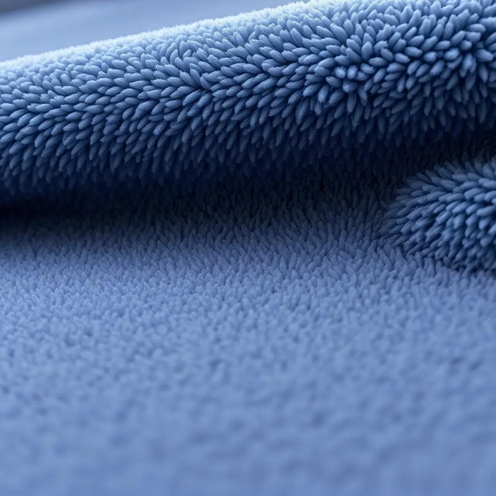 Close-up van velvet stof met zichtbare zachte haartjes Close-up van velvet stof met zichtbare zachte haartjes