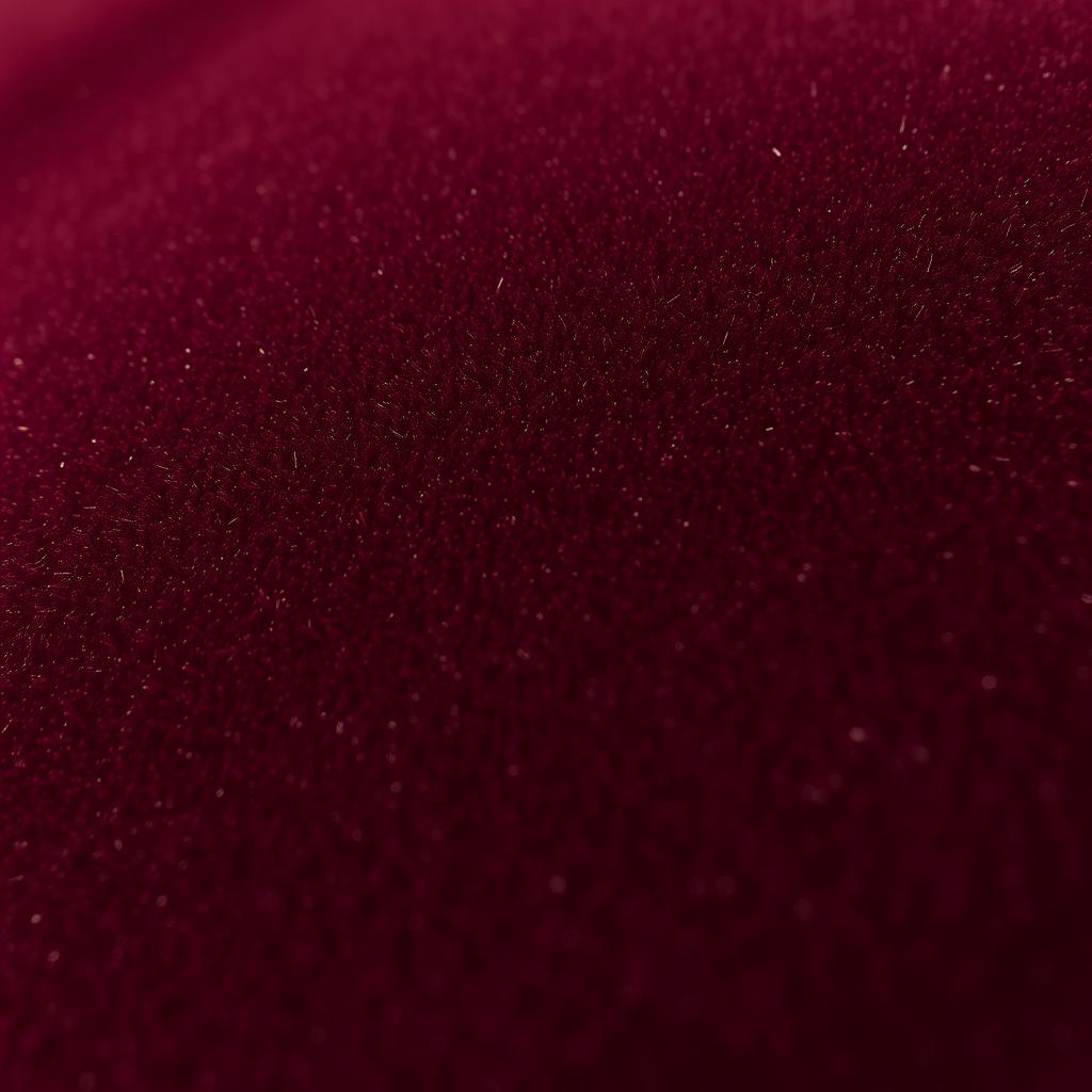 Close-up van velvet textuur met zichtbare pool en glans Close-up van velvet textuur met zichtbare pool en glans