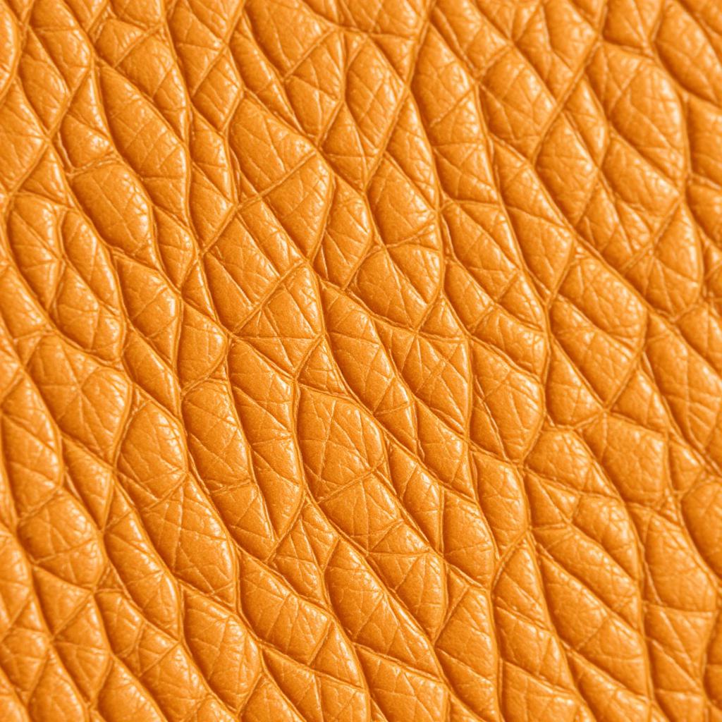 Close-up van vol-aniline leer dat de natuurlijke textuur en poriën toont Close-up van vol-aniline leer dat de natuurlijke textuur en poriën toont