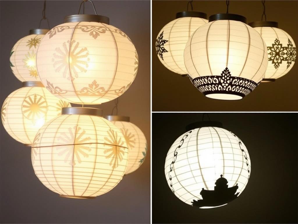 DIY Marokkaanse lantaarns gemaakt van papieren lampen DIY Marokkaanse lantaarns gemaakt van papieren lampen